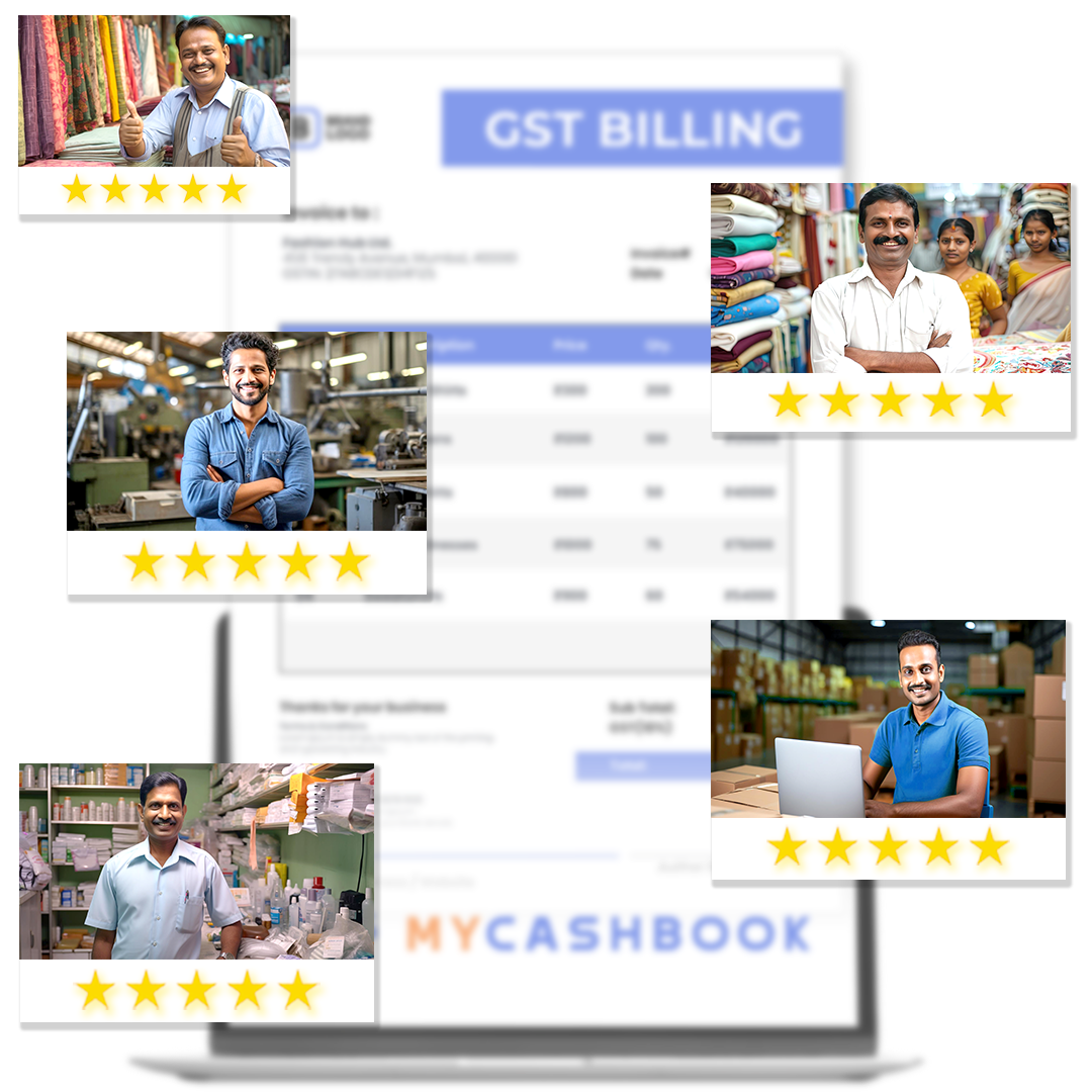 contact Mycashbook for Best GST Billing Software in India