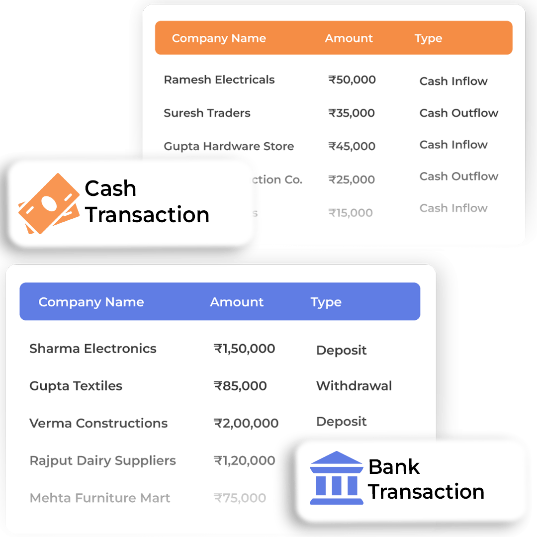 simple Single Dashboard GST Billing Software