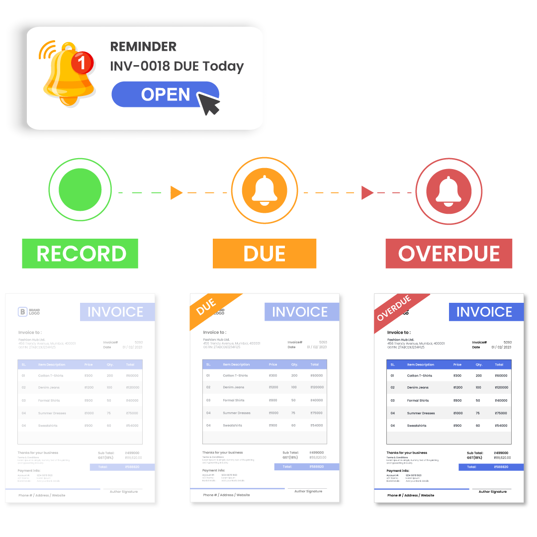 Real-Time Tracking GST Billing Software